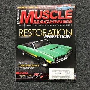 October 2009 Hemmings Muscle Machines Magazine Restoration Perfection Inside